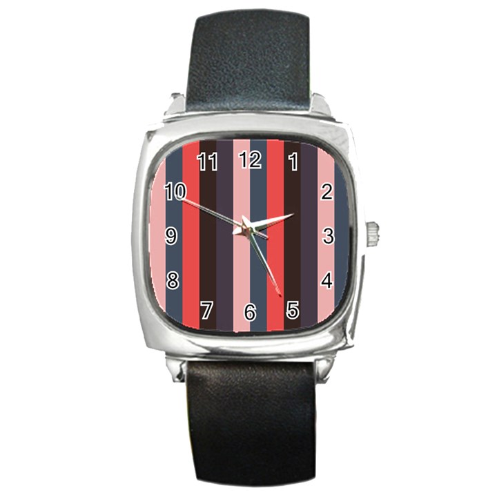 Boy Square Metal Watch