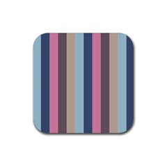 Modern Baroque Rubber Coaster (square)  by snowwhitegirl