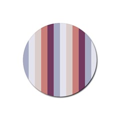 Grape Tapestry Rubber Round Coaster (4 Pack)  by snowwhitegirl