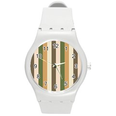 Earth Goddess Round Plastic Sport Watch (m) by snowwhitegirl