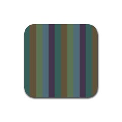 Rainy Woods Rubber Coaster (square)  by snowwhitegirl