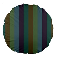 Rainy Woods Large 18  Premium Round Cushions by snowwhitegirl