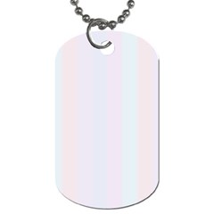 Albino Pinks Dog Tag (One Side)