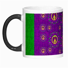 Peace Be With Us In Love And Understanding Morph Mugs by pepitasart