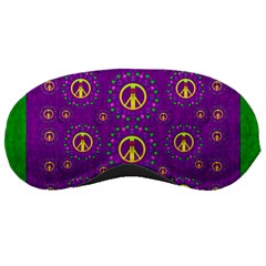 Peace Be With Us In Love And Understanding Sleeping Masks by pepitasart