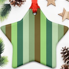 Pistachio Ice Cream Ornament (star) by snowwhitegirl