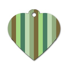 Pistachio Ice Cream Dog Tag Heart (two Sides) by snowwhitegirl