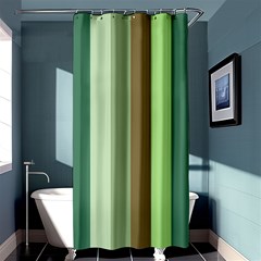 Pistachio Ice Cream Shower Curtain 36  X 72  (stall)  by snowwhitegirl