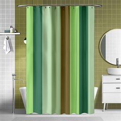 Pistachio Ice Cream Shower Curtain 48  X 72  (small)  by snowwhitegirl