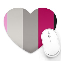 Laura Lines Heart Mousepads by snowwhitegirl