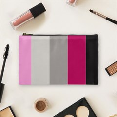 Laura Lines Cosmetic Bag (medium)  by snowwhitegirl