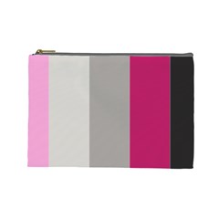 Laura Lines Cosmetic Bag (large)  by snowwhitegirl