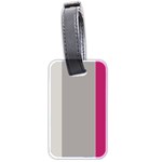 Laura Lines Luggage Tags (Two Sides) Front