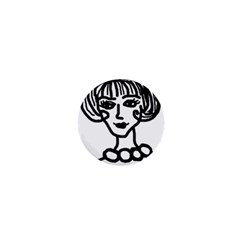 20s Girl 1  Mini Magnets by snowwhitegirl