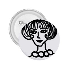 20s Girl 2 25  Buttons by snowwhitegirl