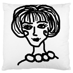 20s Girl Standard Flano Cushion Case (two Sides) by snowwhitegirl