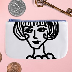 20s Girl Large Coin Purse by snowwhitegirl