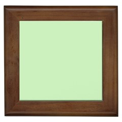 Baby Green Framed Tiles by snowwhitegirl