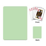 Baby Green Playing Card Back