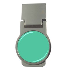 Seafoamy Green Money Clips (round)  by snowwhitegirl