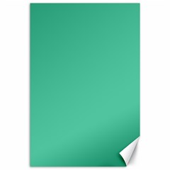 Seafoamy Green Canvas 24  X 36  by snowwhitegirl