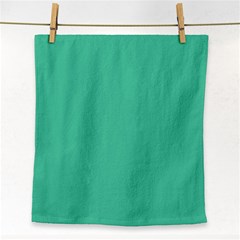 Seafoamy Green Face Towel by snowwhitegirl