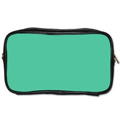 Seafoamy Green Toiletries Bags by snowwhitegirl