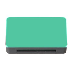 Seafoamy Green Memory Card Reader With Cf by snowwhitegirl