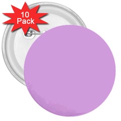 Baby Purple 3  Buttons (10 Pack)  by snowwhitegirl