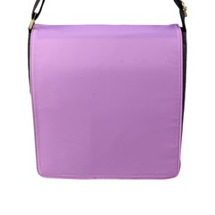 Baby Purple Flap Messenger Bag (l)  by snowwhitegirl