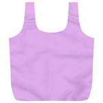 Baby Purple Full Print Recycle Bags (L)  Front