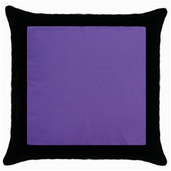 Purple Star Throw Pillow Case (black) by snowwhitegirl