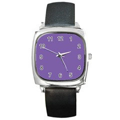 Purple Star Square Metal Watch by snowwhitegirl