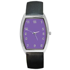 Purple Star Barrel Style Metal Watch by snowwhitegirl