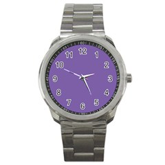 Purple Star Sport Metal Watch