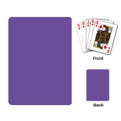 Purple Star Playing Card by snowwhitegirl