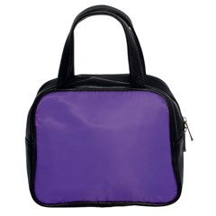 Purple Star Classic Handbags (2 Sides) by snowwhitegirl