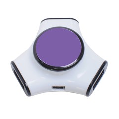 Purple Star 3-port Usb Hub by snowwhitegirl