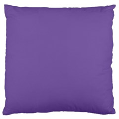 Purple Star Large Cushion Case (two Sides) by snowwhitegirl