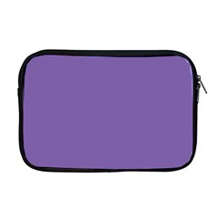 Purple Star Apple Macbook Pro 17  Zipper Case by snowwhitegirl