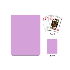 Pink Flowers Playing Cards (mini) 