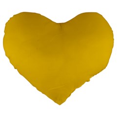 Cheesy Large 19  Premium Flano Heart Shape Cushions by snowwhitegirl