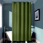 Earth Green Shower Curtain 36  x 72  (Stall)  Curtain(36 X72 ) - 33.26 x66.24  Curtain(36 X72 )