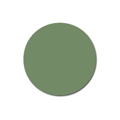 Army Green Magnet 3  (round) by snowwhitegirl