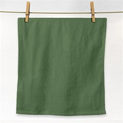 Army Green Face Towel by snowwhitegirl