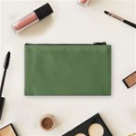 Army Green Cosmetic Bag (Small)  Back