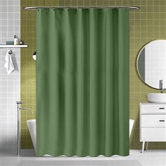 Army Green Shower Curtain 48  x 72  (Small) 