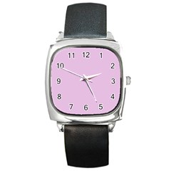 Lilac Star Square Metal Watch by snowwhitegirl