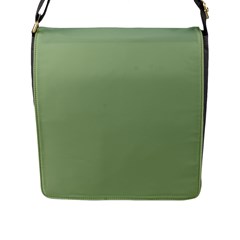 Tree Green Flap Messenger Bag (l)  by snowwhitegirl