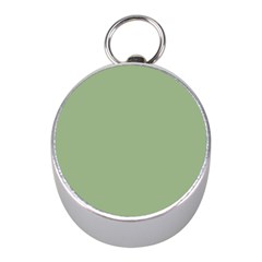 Tree Green Mini Silver Compasses by snowwhitegirl